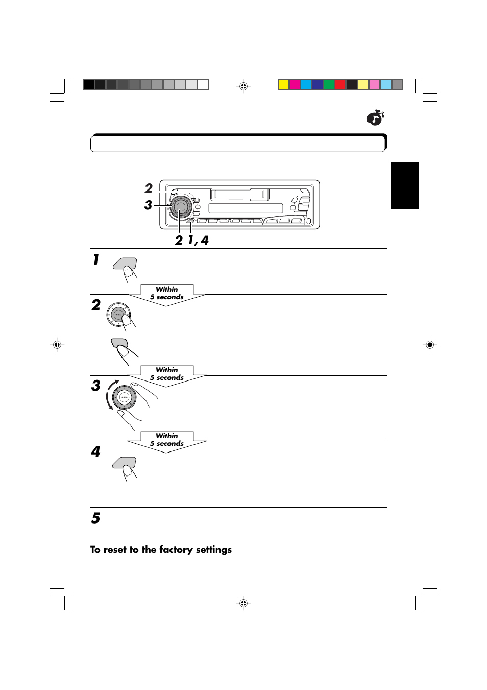 Storing your own sound adjustments | JVC KS-F500 User Manual | Page 15 / 24