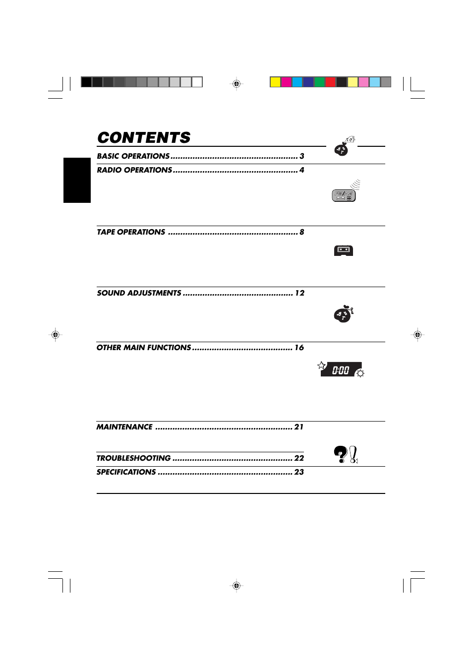 JVC KS-F500 User Manual | Page 2 / 24