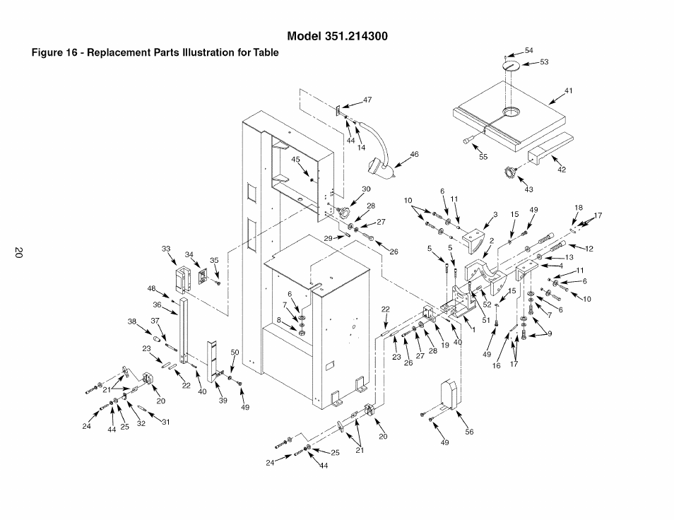 Craftsman 351.214300 User Manual | Page 20 / 24