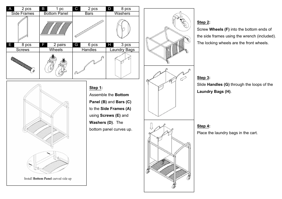 Seville Classics WEB176 User Manual | Page 2 / 2