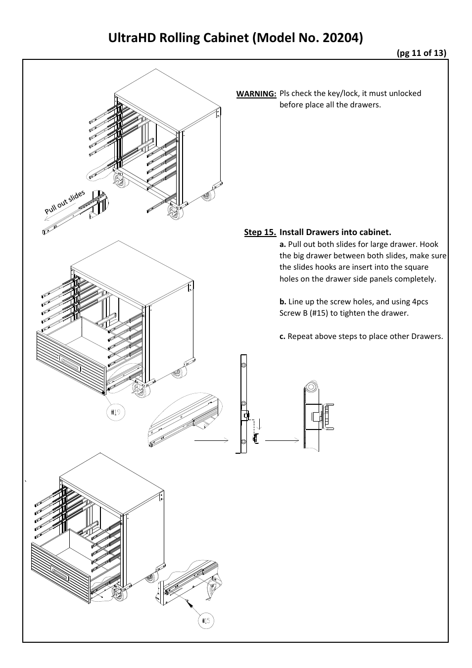 Seville Classics UHD20204B User Manual | Page 12 / 16