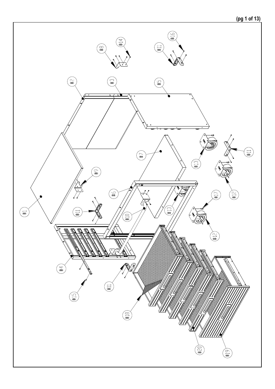 Seville Classics UHD20204B User Manual | Page 2 / 16