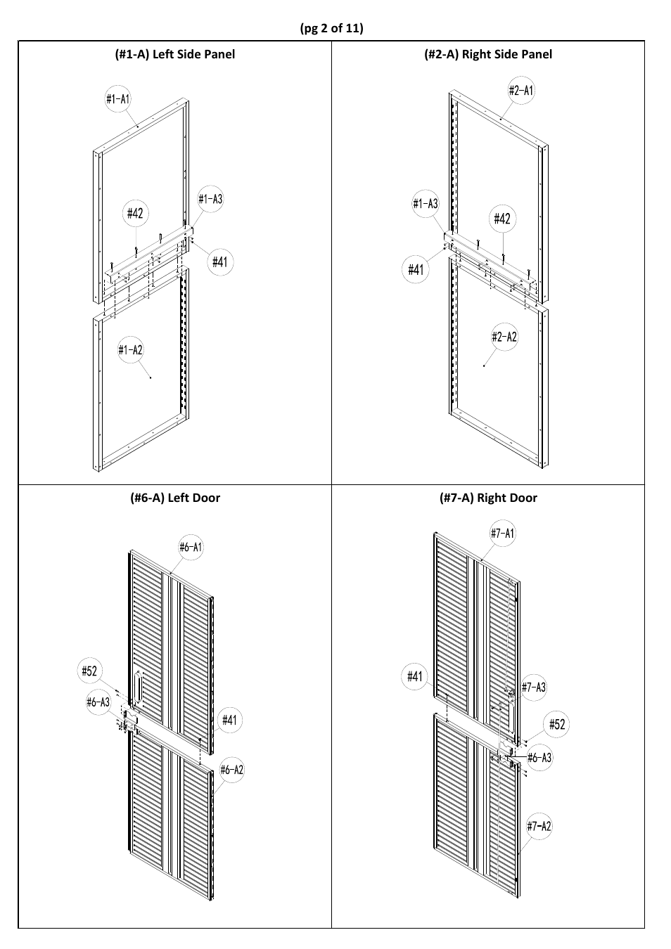 Seville Classics UHD16241 User Manual | Page 3 / 13