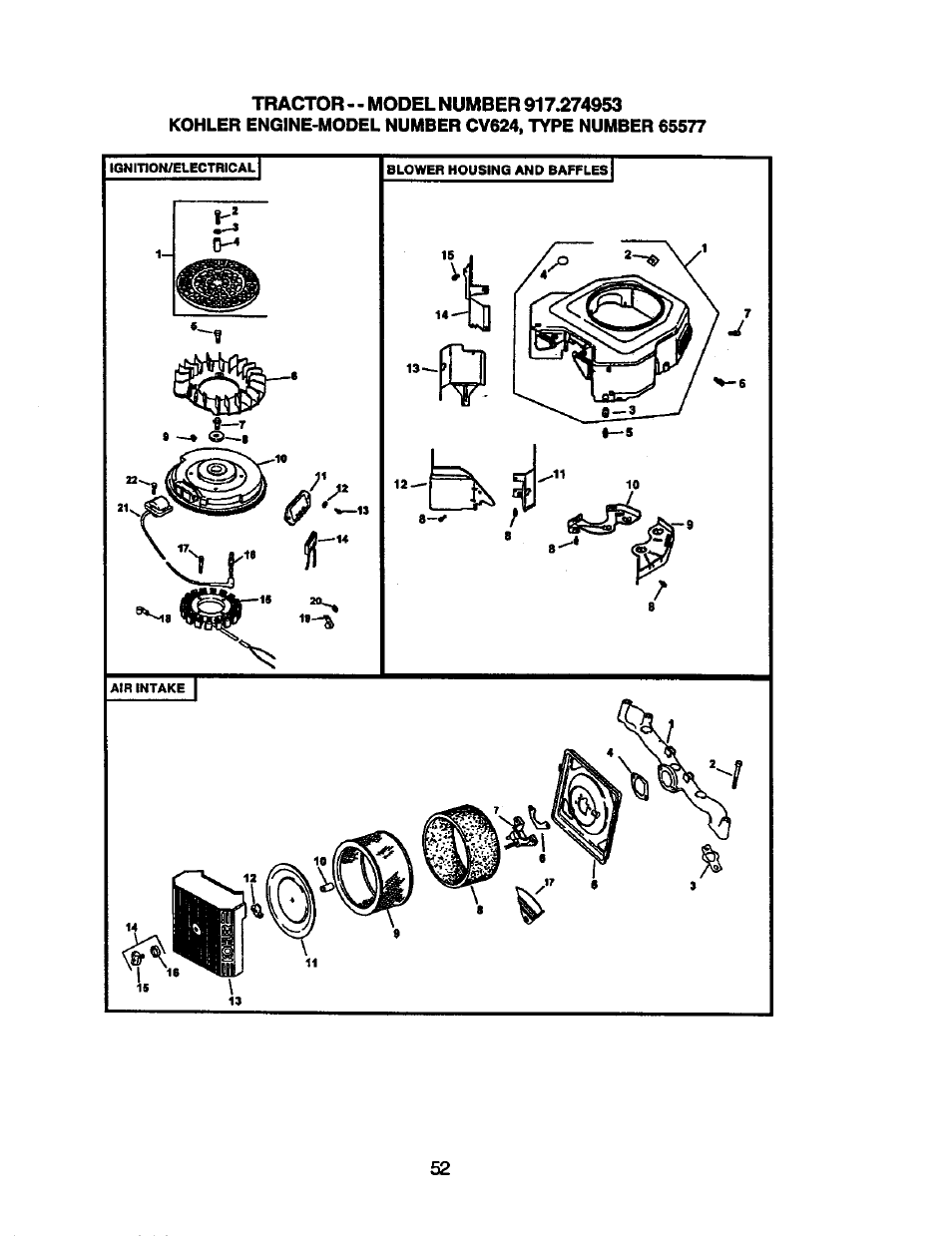 Craftsman 917.274953 User Manual | Page 52 / 60