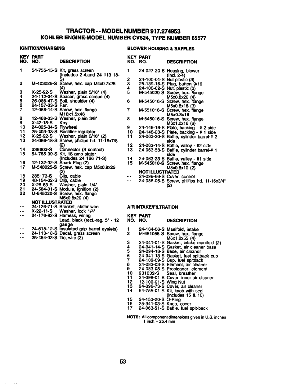 Craftsman 917.274953 User Manual | Page 53 / 60