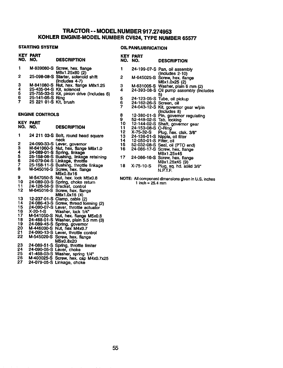 Craftsman 917.274953 User Manual | Page 55 / 60
