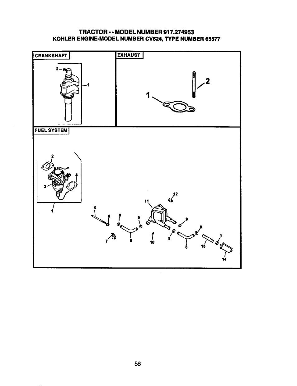 Craftsman 917.274953 User Manual | Page 56 / 60