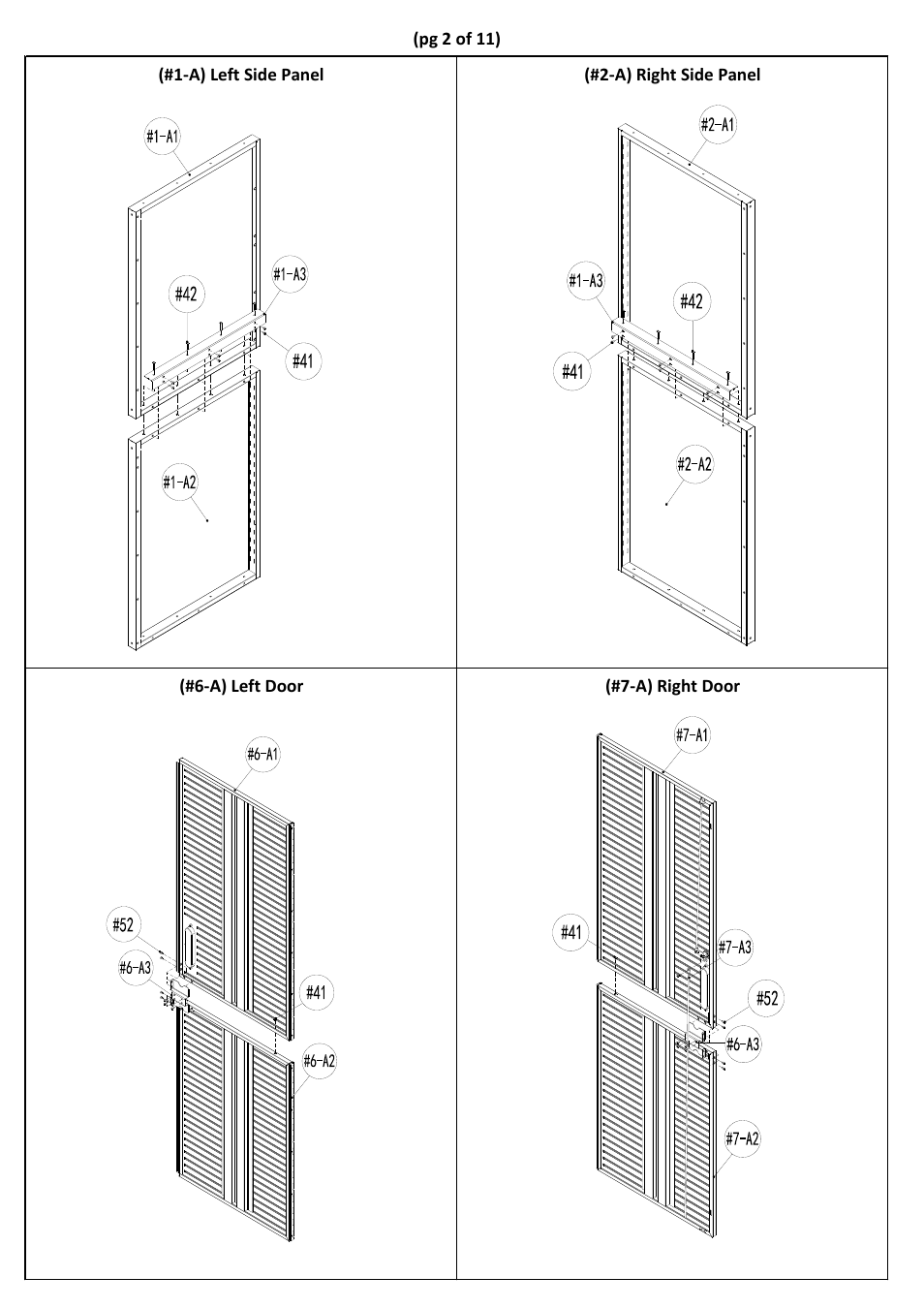 Seville Classics UHD16238B User Manual | Page 3 / 13