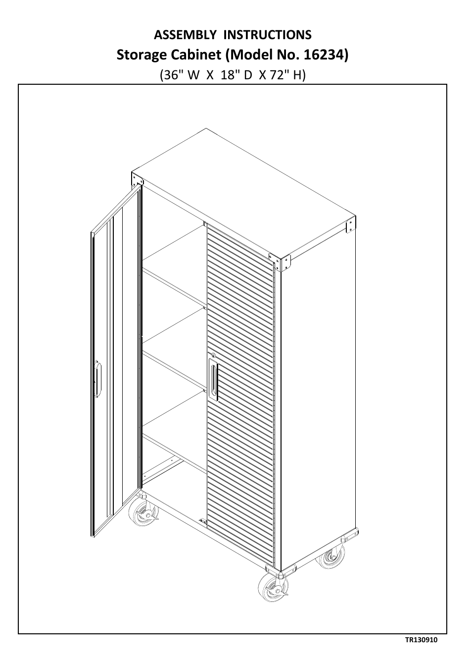 Seville Classics UHD16234 User Manual | 12 pages
