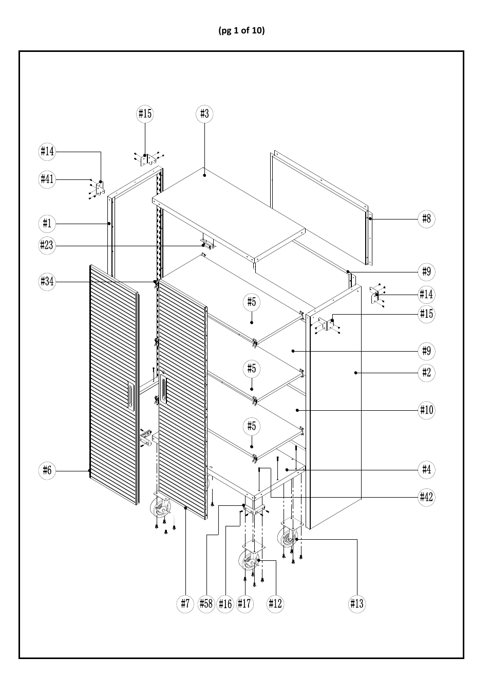 Seville Classics UHD16234 User Manual | Page 2 / 12