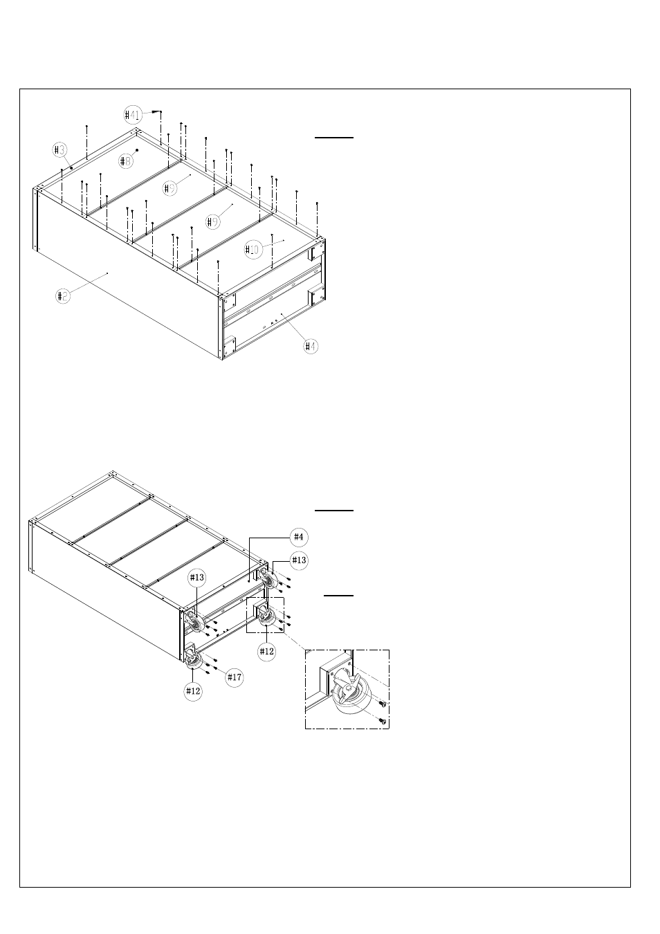 Assembly instructions | Seville Classics UHD16234 User Manual | Page 7 / 12