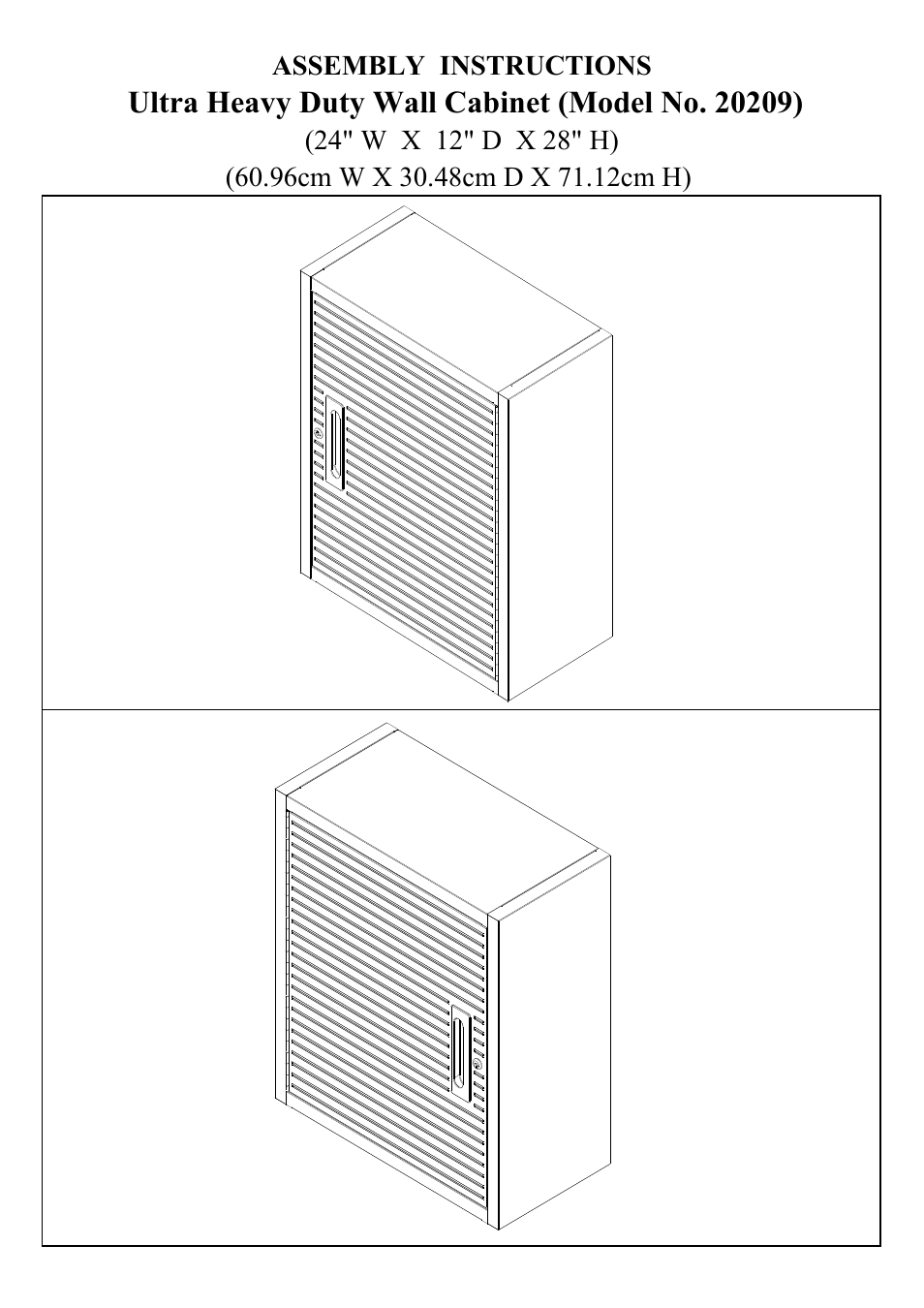 Seville Classics UHD20209B User Manual | 16 pages