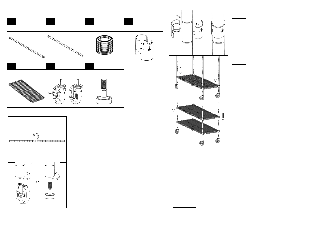 Seville Classics SHE24605Z User Manual | Page 2 / 2