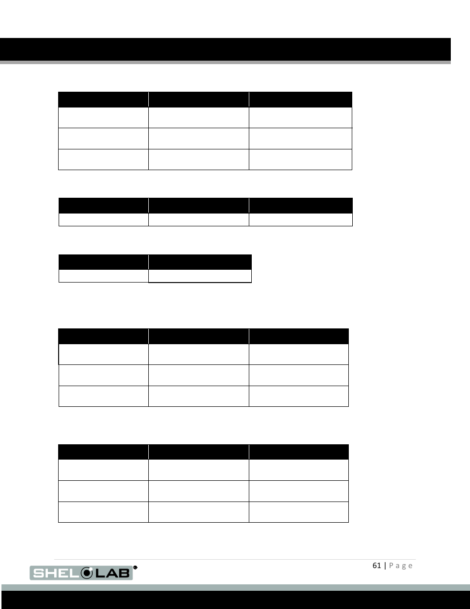 Stand dimensions, Pass box interior dimensions, Pass box plate capacity | Incubator dimensions, Unit specifications (continued) | Shellab BACTRON600 User Manual | Page 61 / 70