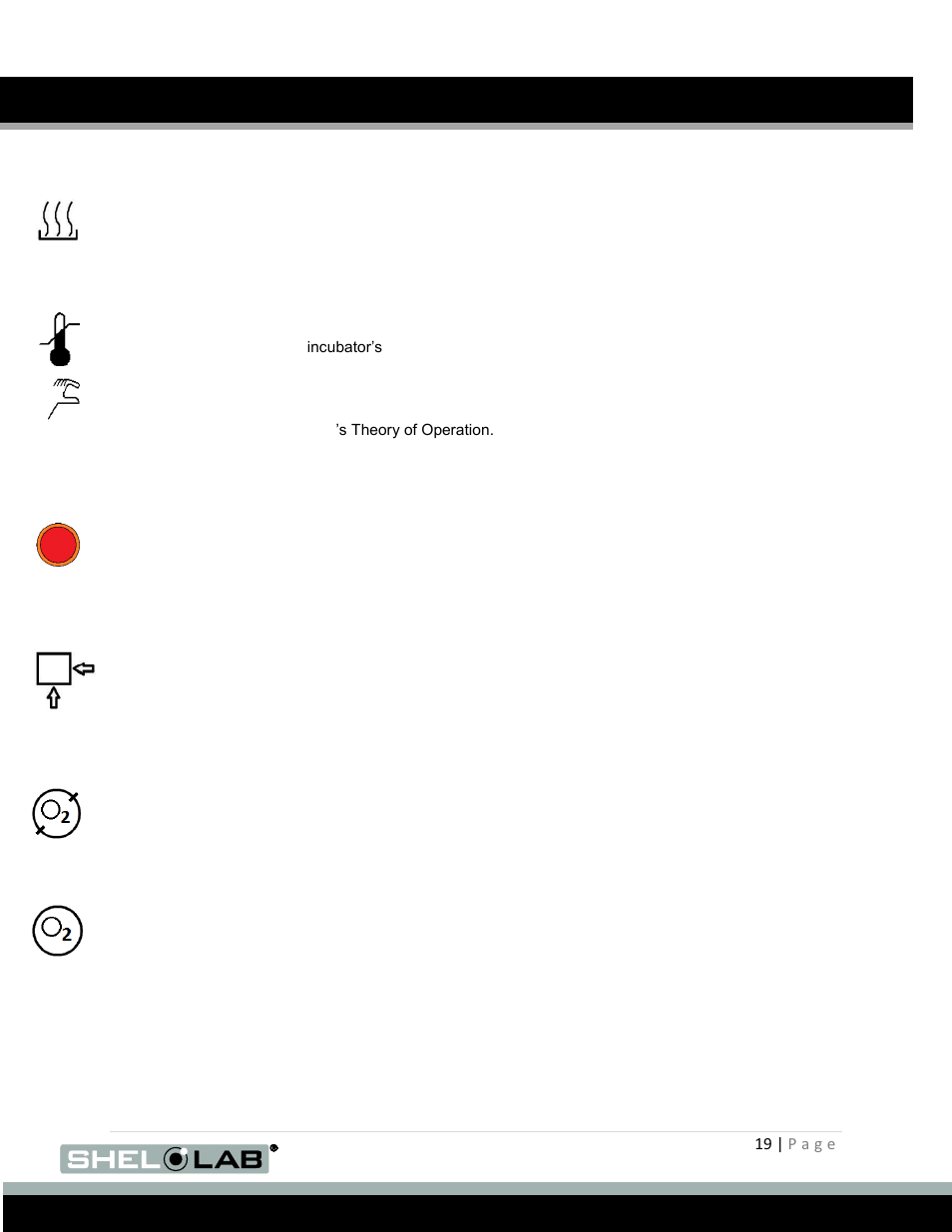 Control panel overview (continued) | Shellab BACTRONEZ User Manual | Page 19 / 65