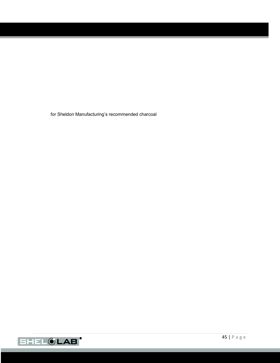 Activated charcoal scrubber and rejuvenation cycle, Operation (continued) | Shellab BACTRONEZ User Manual | Page 45 / 65