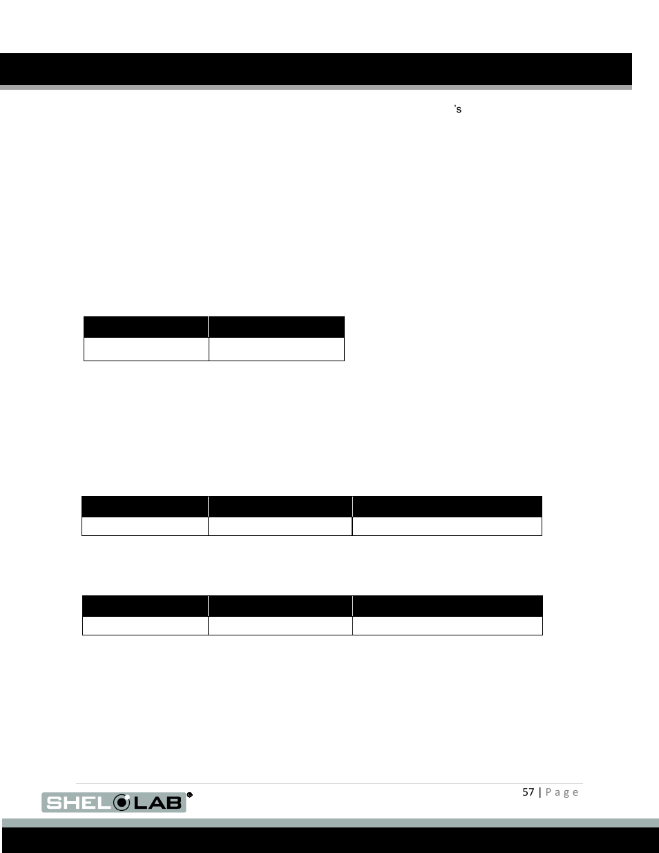 Unit specifications, Weight, Work station dimensions | Shellab BACTRONEZ User Manual | Page 57 / 65