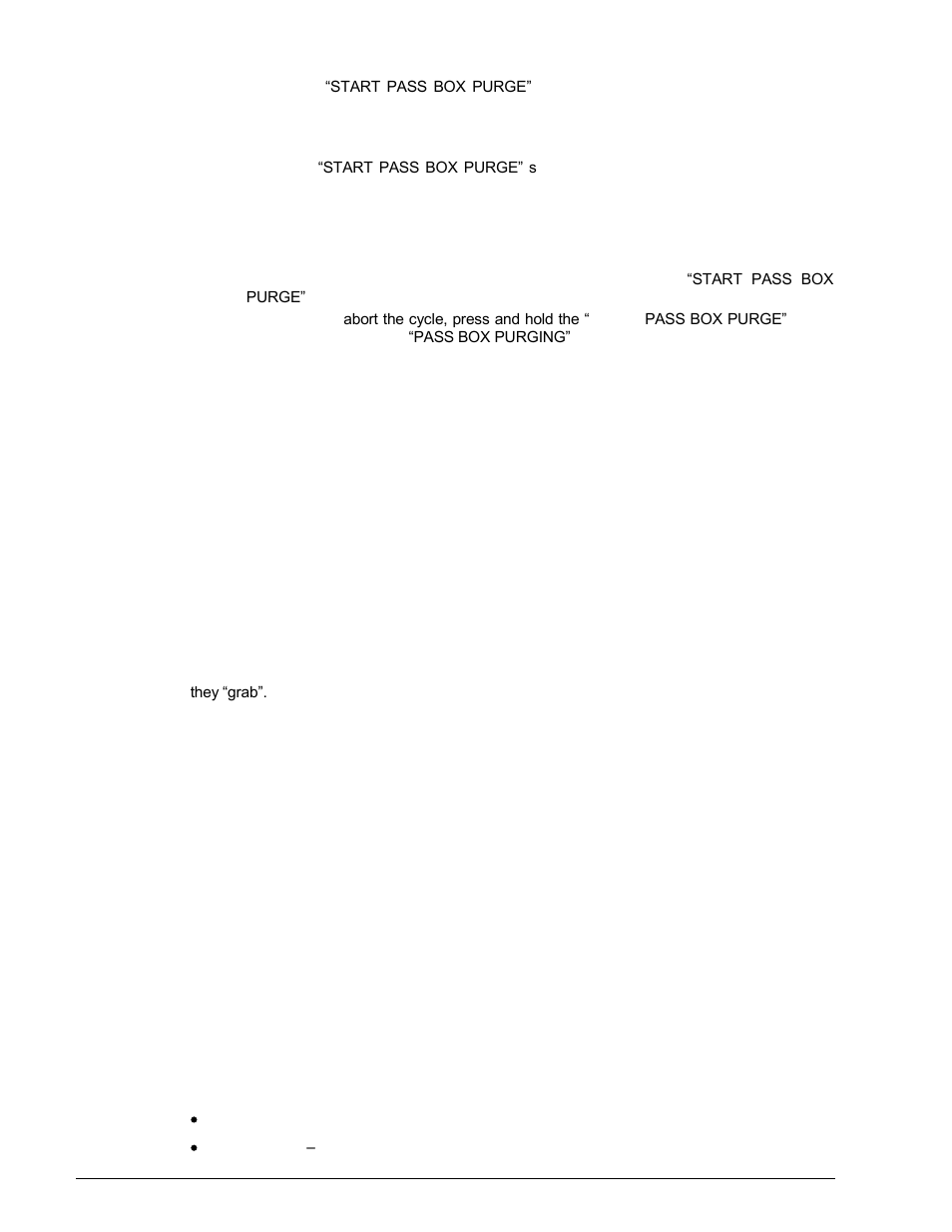 Entering the chamber, Exiting the chamber, Maintenance | Shellab BACTROX User Manual | Page 15 / 32