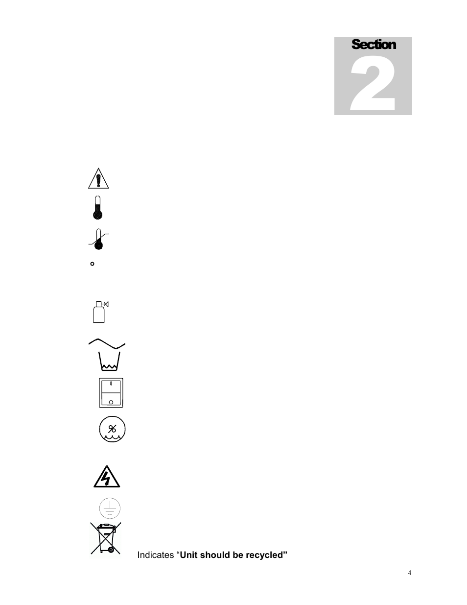 Graphic symbols | Shellab SCO2W-2 User Manual | Page 4 / 25