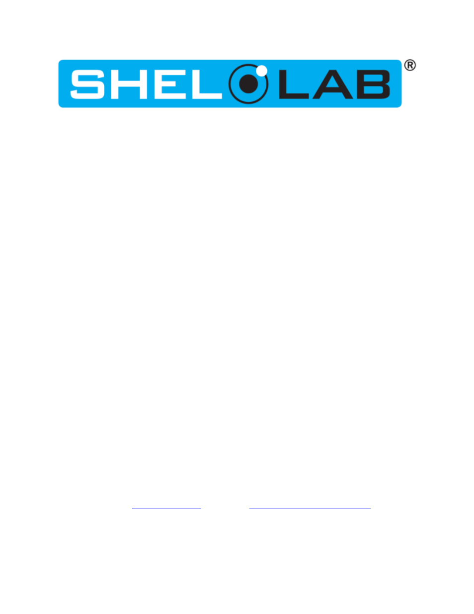 Shellab SCO26H-2 User Manual | 21 pages