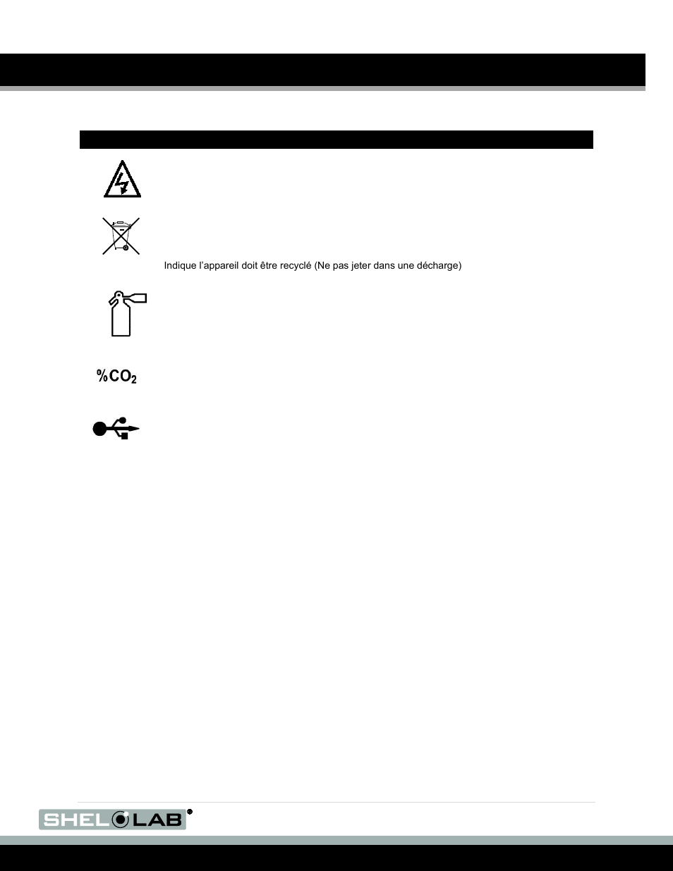 Graphic symbols (continued) | Shellab SCO6AD User Manual | Page 11 / 47