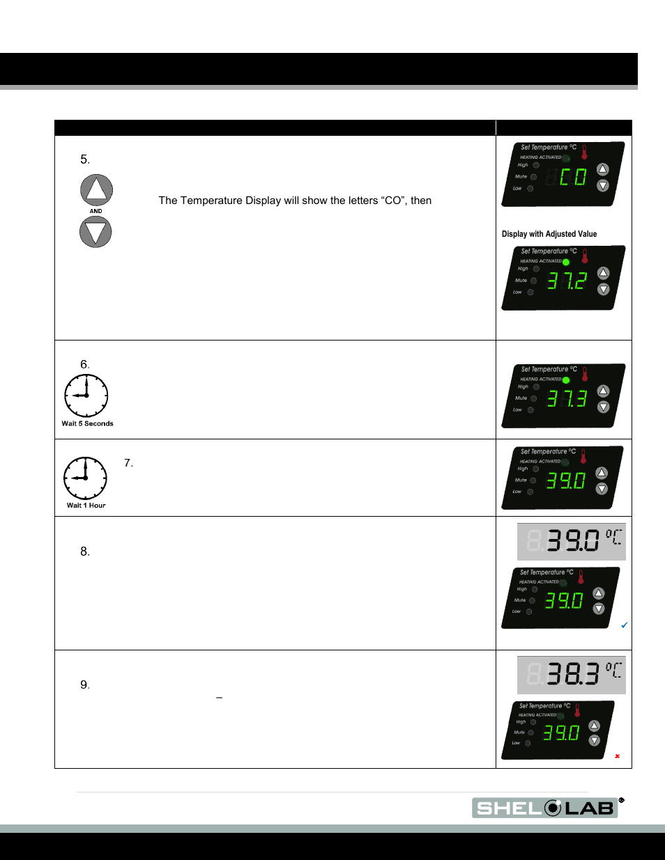 Operation (continued) | Shellab SCO6AD User Manual | Page 26 / 47