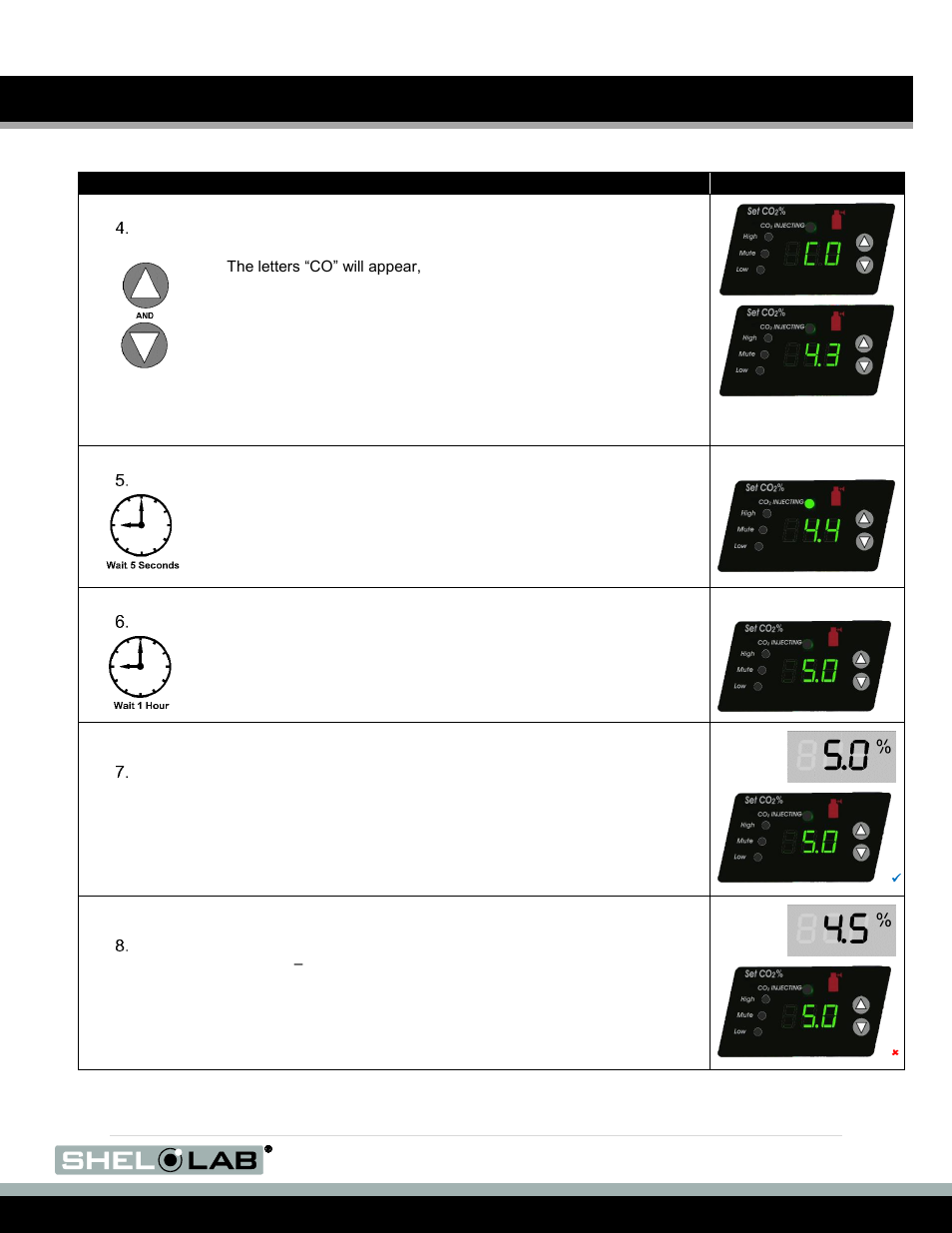 Operation (continued) | Shellab SCO6AD User Manual | Page 31 / 47