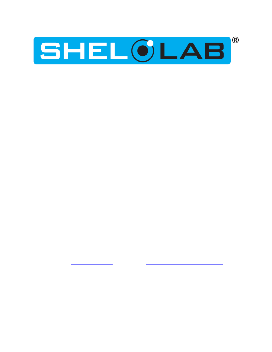 Shellab SCO12WE-2 User Manual | 26 pages