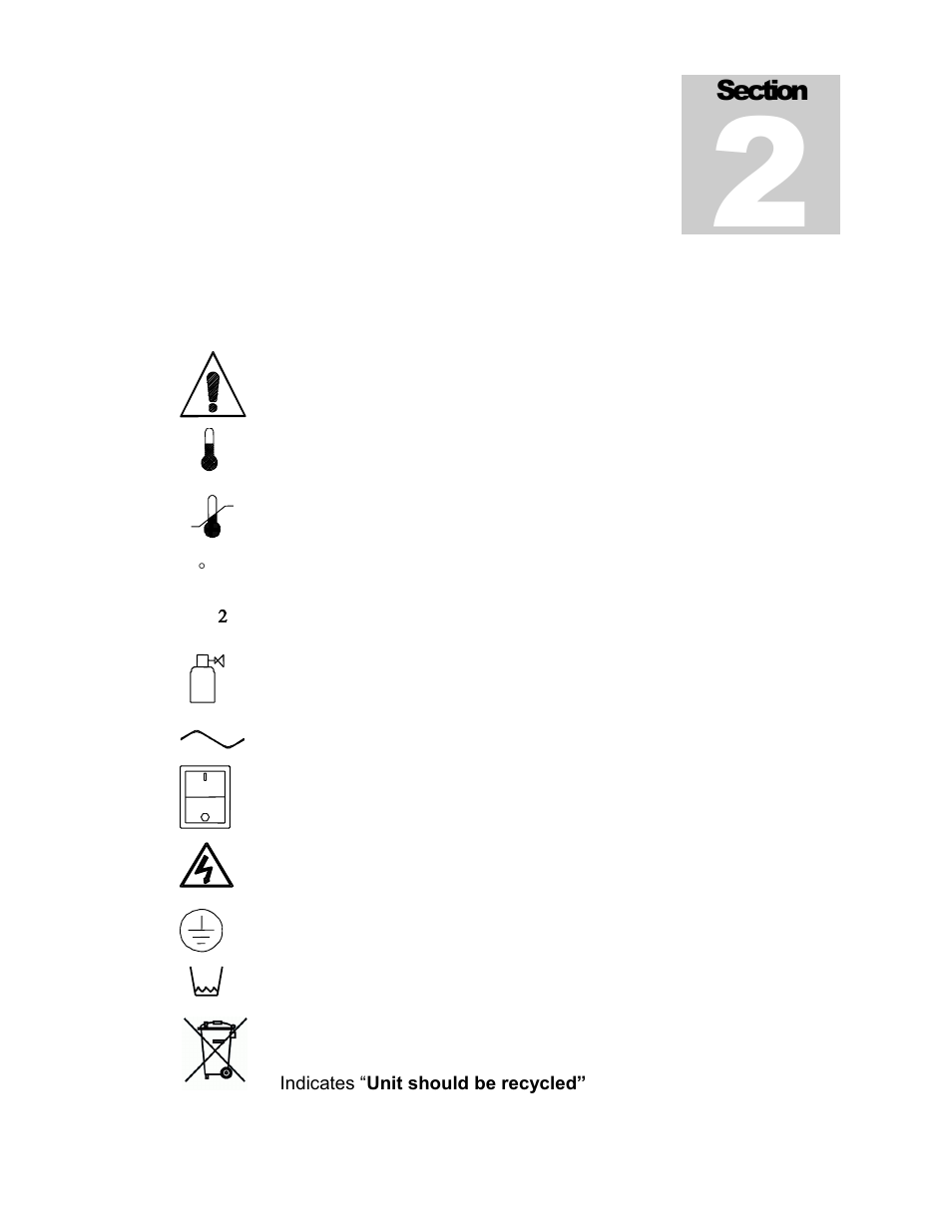 Graphic symbols | Shellab SCO12WE-2 User Manual | Page 5 / 26