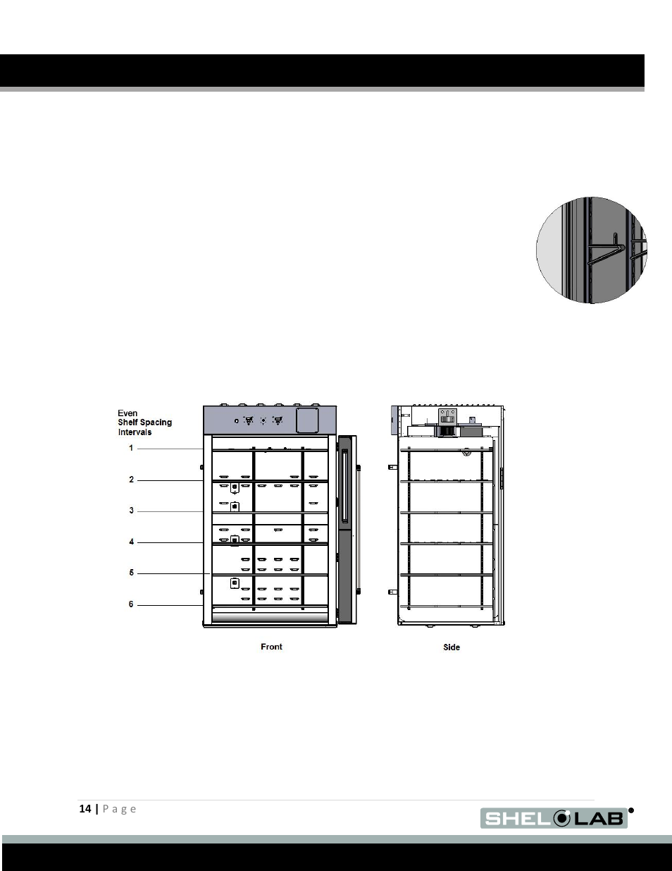 Shelving installation, Installation (continued) | Shellab SCO31 User Manual | Page 14 / 40