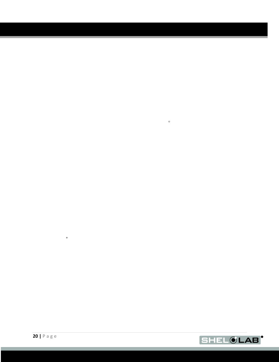 Operation, Theory of operation, Heory of | Peration | Shellab SCO31 User Manual | Page 20 / 40