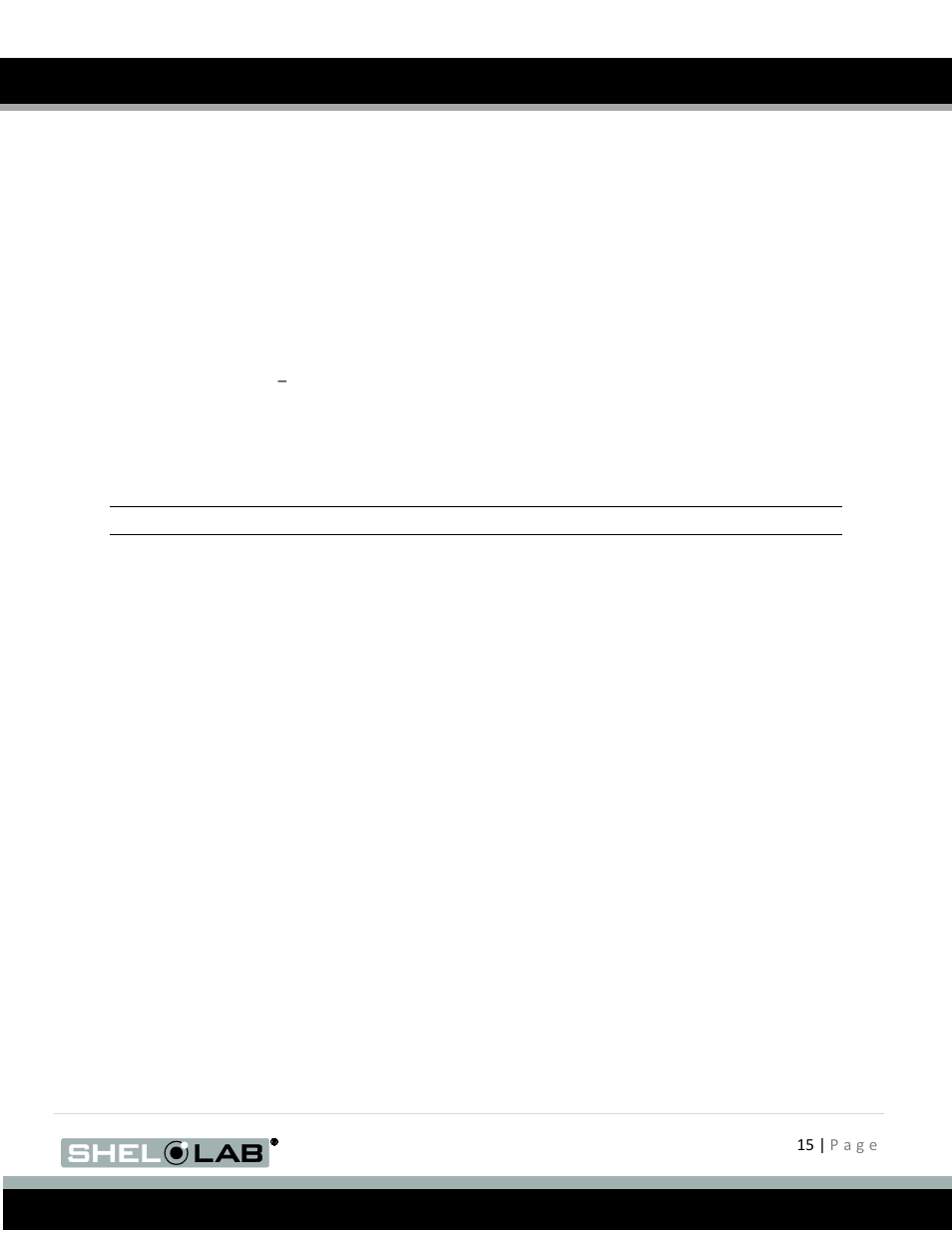 Power source, Cleaning, Installation (continued) | Shellab SRI20P User Manual | Page 15 / 27