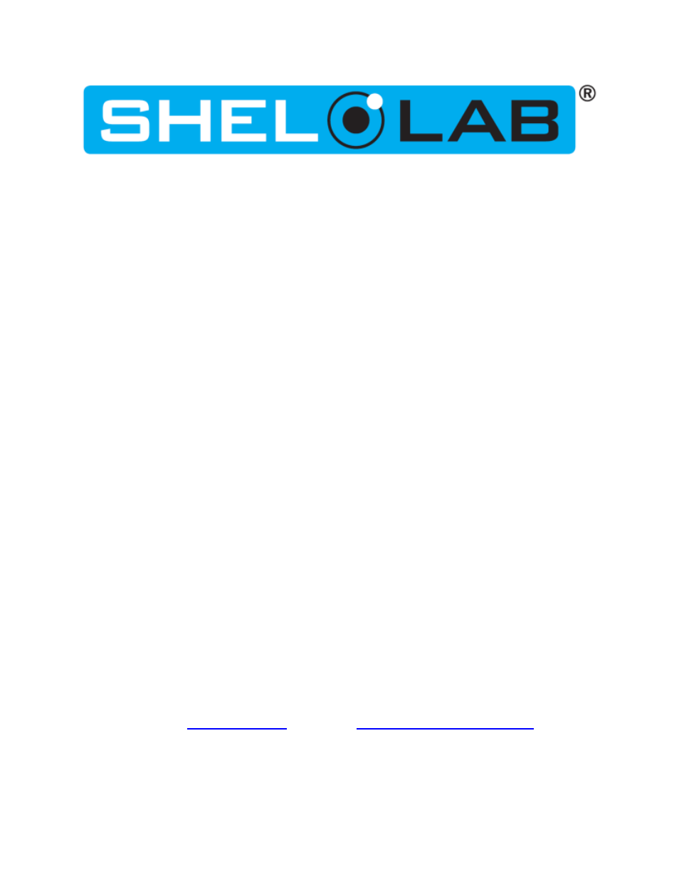 Shellab SHC28R-2 User Manual | 27 pages