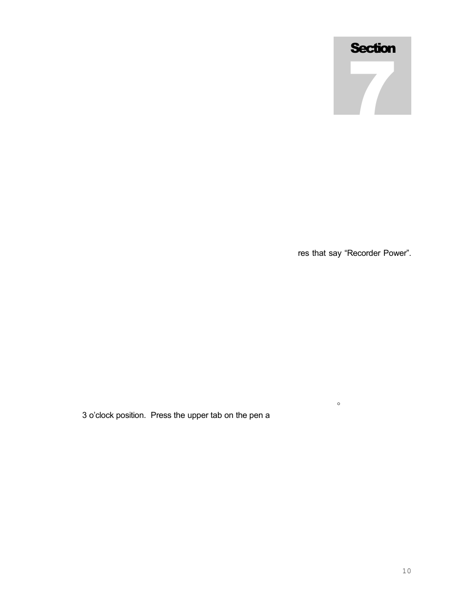 Chart recorder installation | Shellab SHC28R-2 User Manual | Page 10 / 27