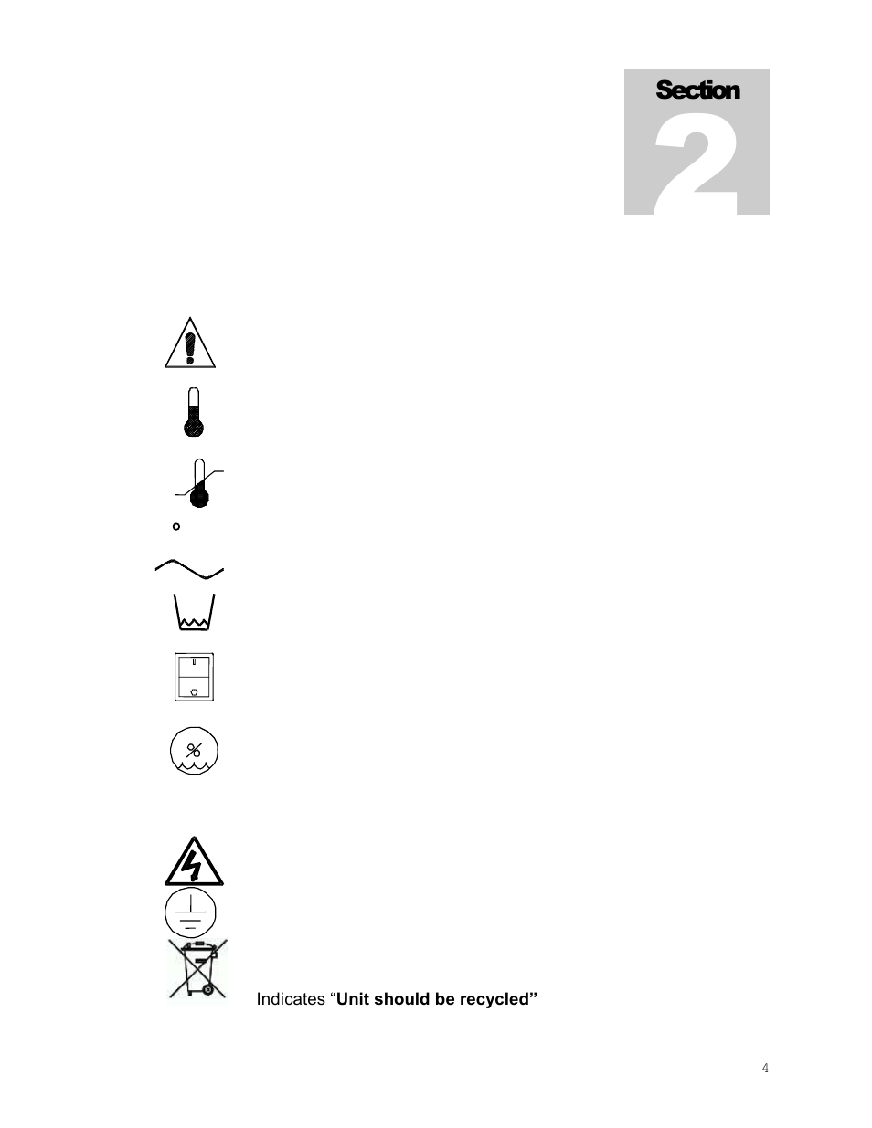 Graphic symbols | Shellab SHC28R-2 User Manual | Page 4 / 27