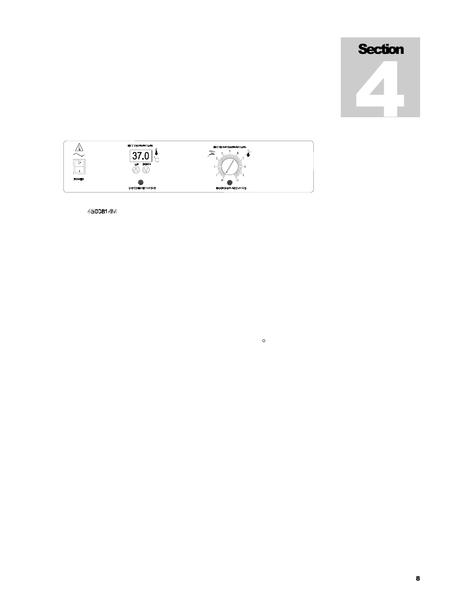 Control panel overview | Shellab SMI39-2 User Manual | Page 8 / 20