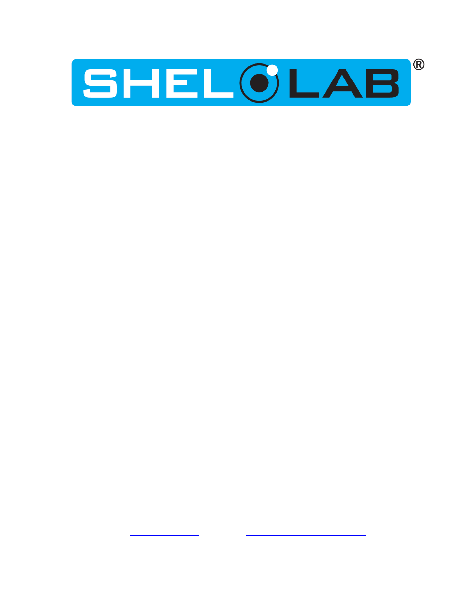 Shellab SMI6E User Manual | 14 pages