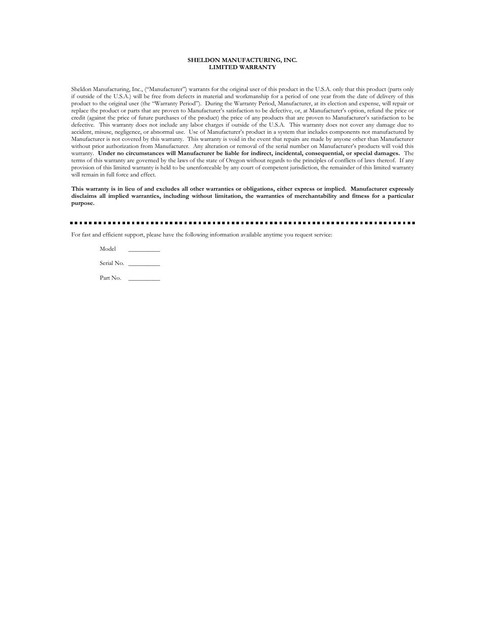 Shellab SMI6E User Manual | Page 14 / 14