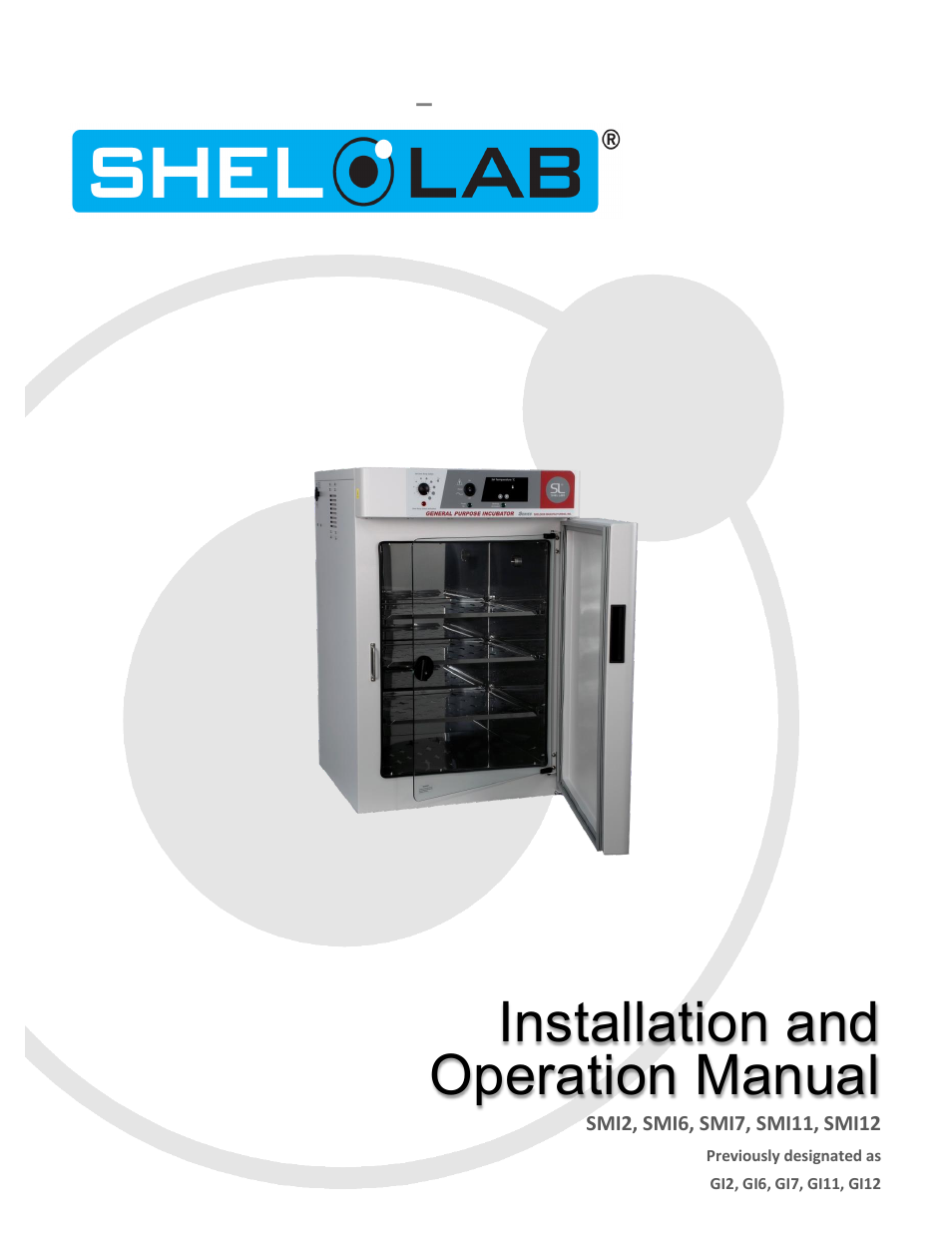 Shellab SMI12 User Manual | 19 pages