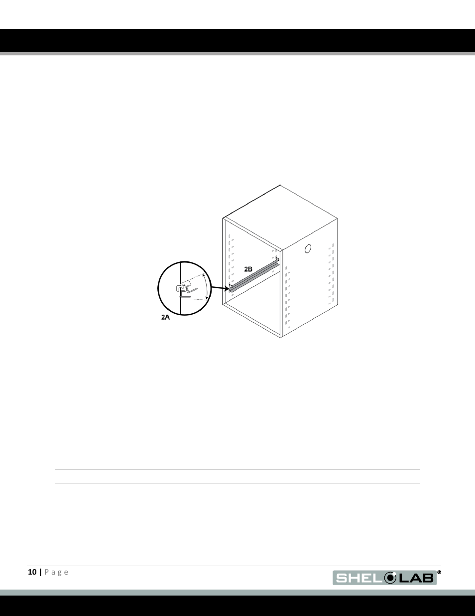 Shelves, Power source, Installation (continued) | Shellab SMI12 User Manual | Page 10 / 19