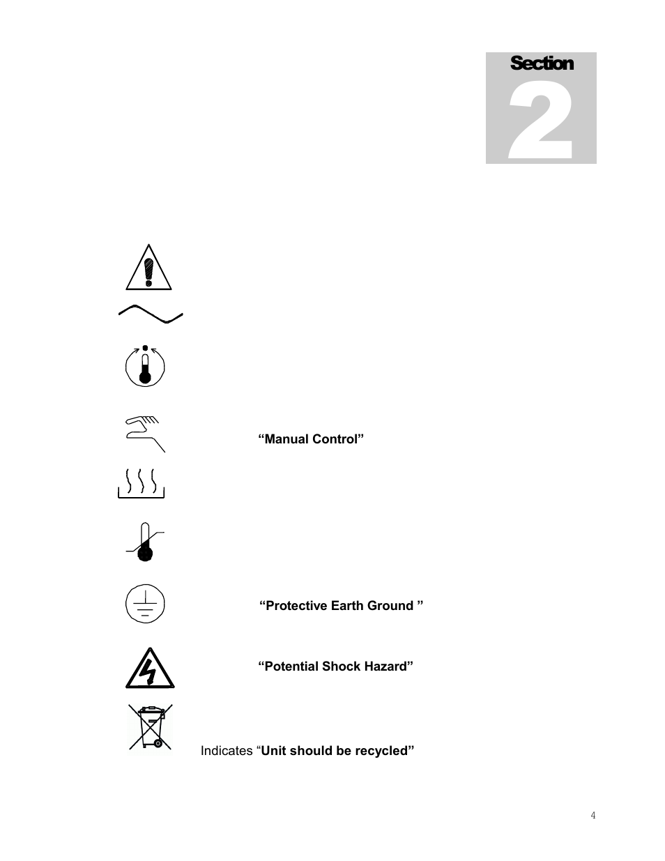 Graphic symbols | Shellab SGO6E-2 User Manual | Page 4 / 21