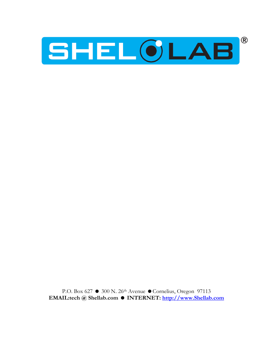 Shellab SMO10HP-2 User Manual | 20 pages
