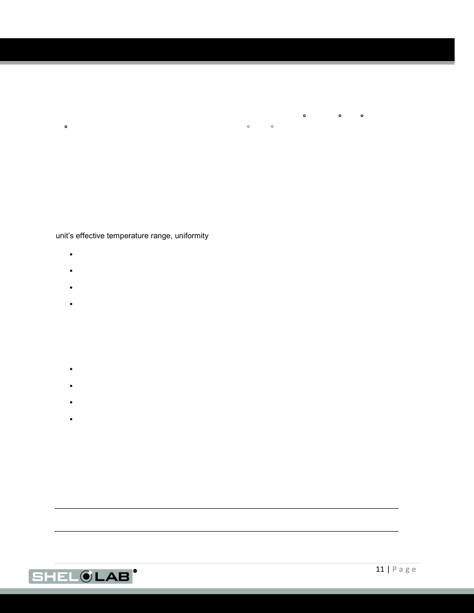 Installation, Location, Lifting and handling | Leveling, Ocation, Ifting and, Andling, Eveling | Shellab SMO28-2 User Manual | Page 11 / 26
