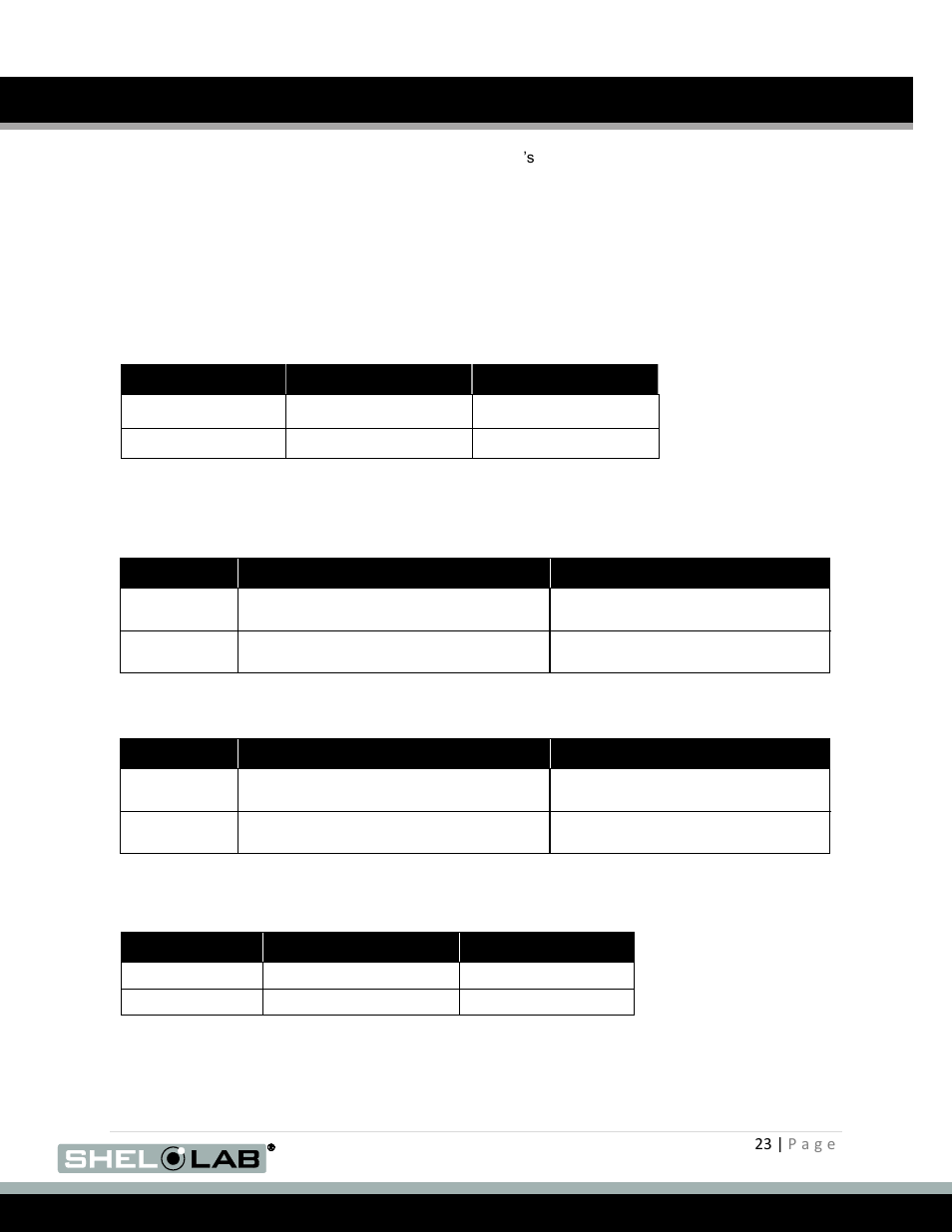 Unit specifications, Weight, Dimensions | Capacity | Shellab SMO28-2 User Manual | Page 23 / 26