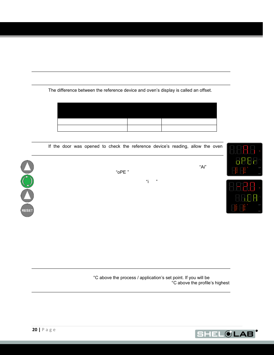 Operation (continued) | Shellab SMO5CR-2 User Manual | Page 20 / 31