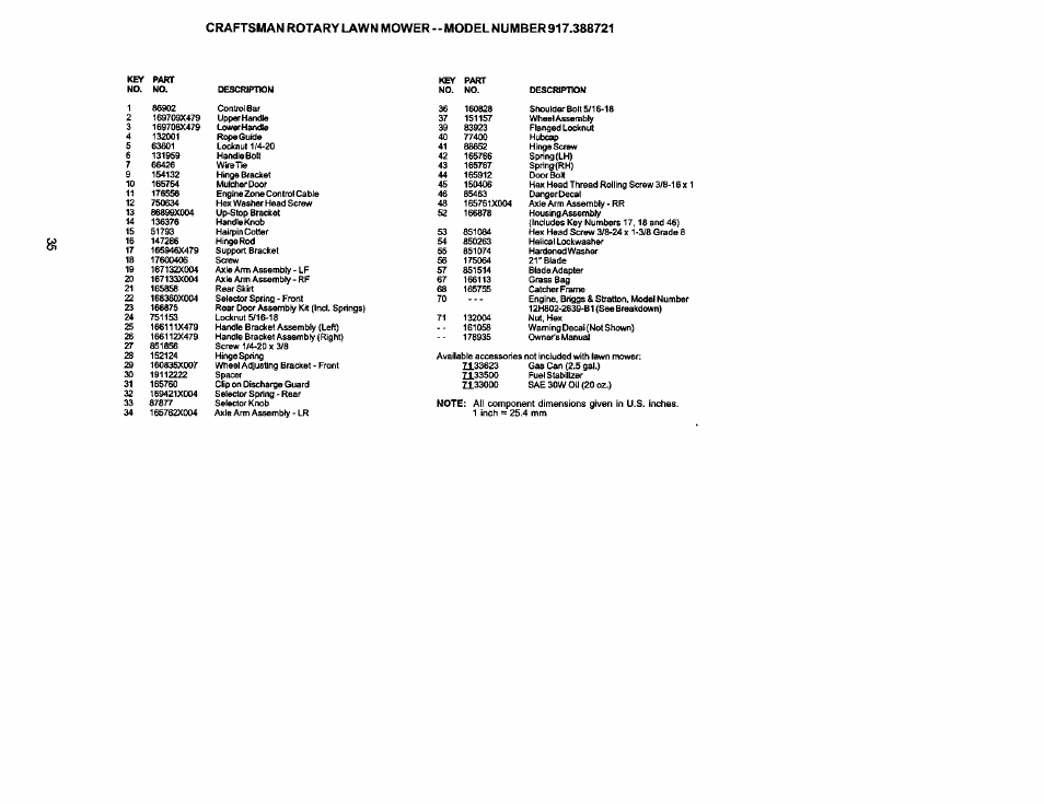 Craftsman 917.388721 User Manual | Page 19 / 27