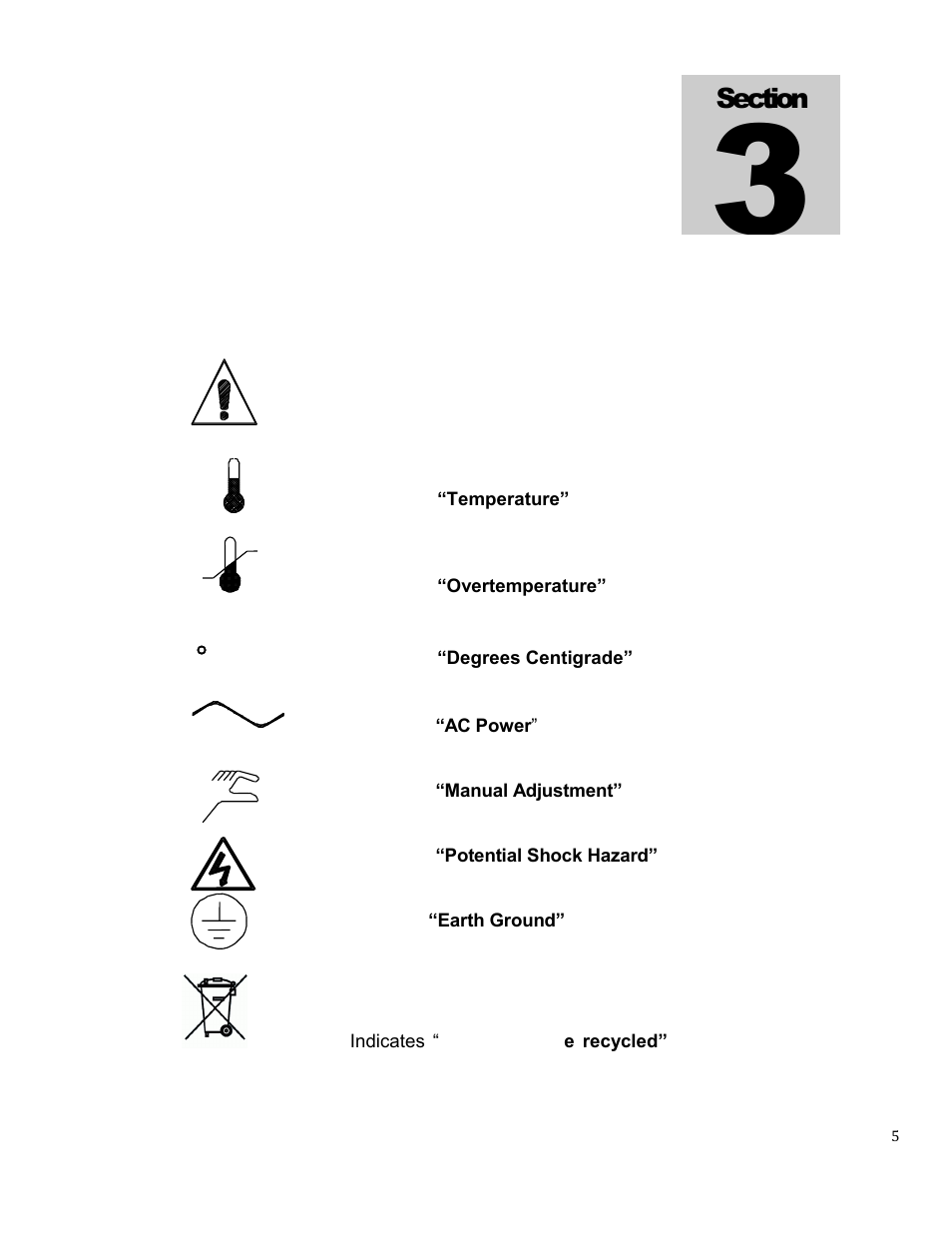 Graphic symbols | Shellab SRI21D-2 User Manual | Page 5 / 22