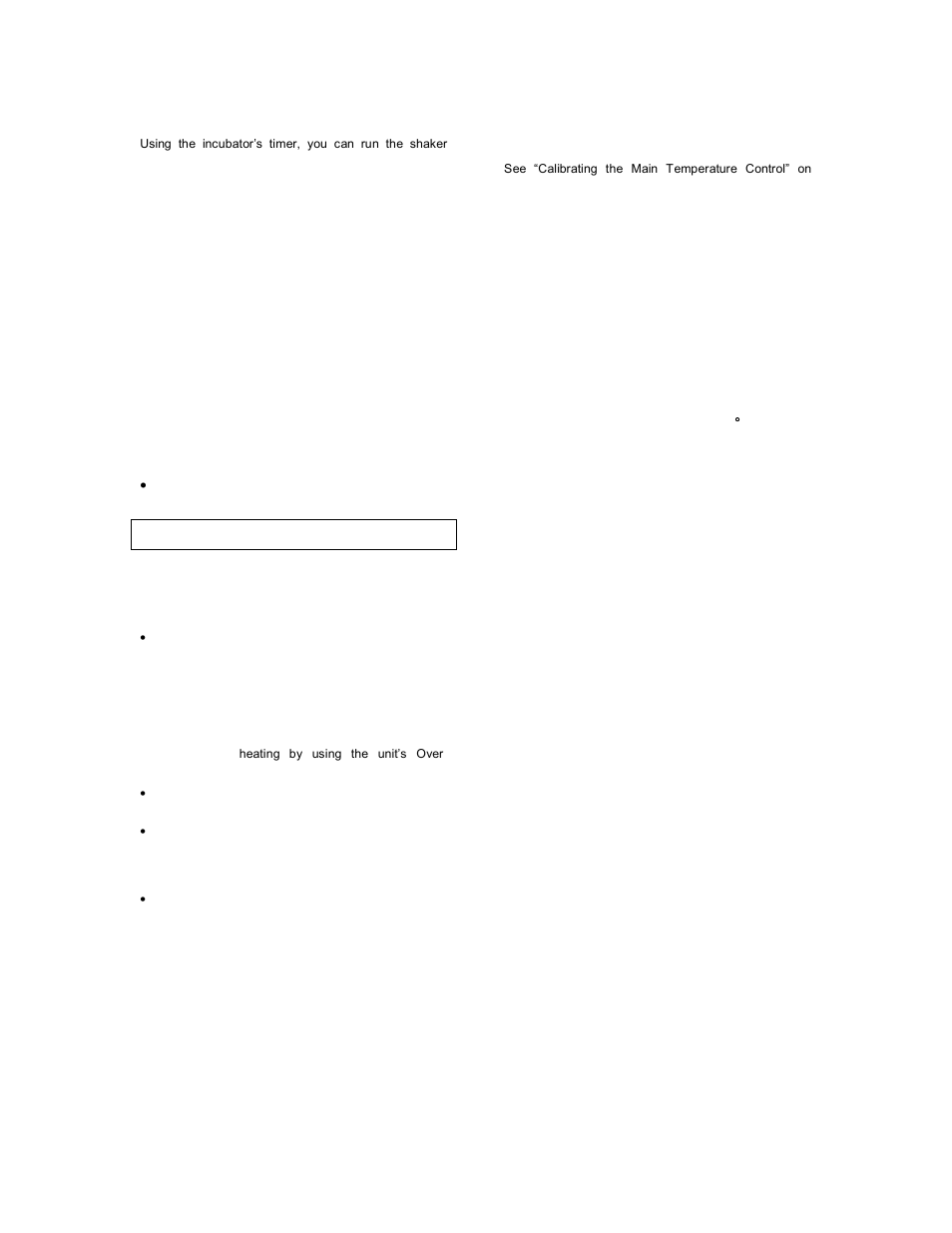 Using the timer, Setting the safety temperature alarm, Adding or removing counterweights | Caution | Shellab SSI5R-HS-2 User Manual | Page 11 / 22