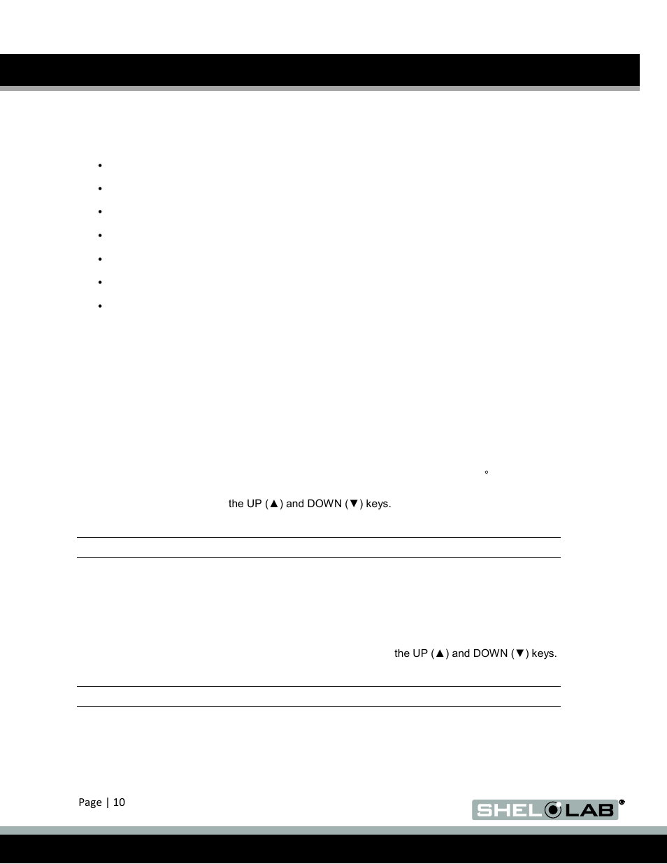 Operation, Features, Powering up | Setting the temperature, Setting the runtime | Shellab SSI2-2 User Manual | Page 10 / 20