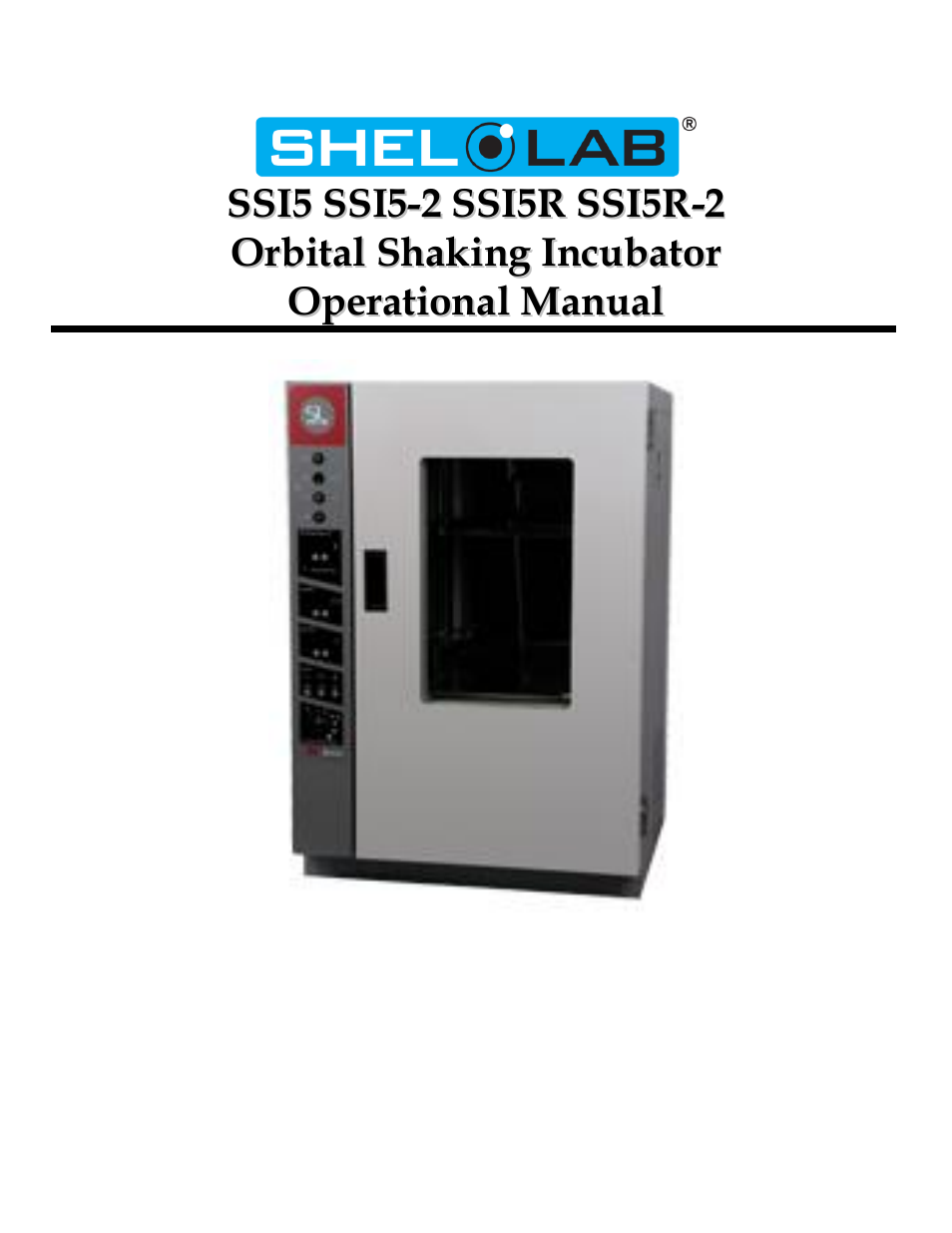Shellab SSI5R-2 User Manual | 26 pages